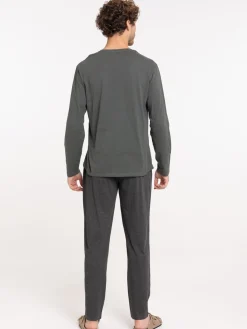 Pyjama homme gris ardoise