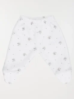 Pyjama imprimés fleurs fille (0-9M)