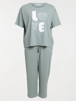 Pyjama love grande taille femme