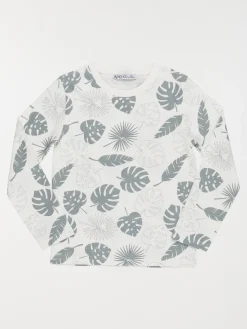 Pyjama motif feuillage garçon (3-12A)