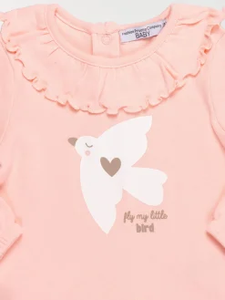 Pyjama motif oiseau fille (6-36M)