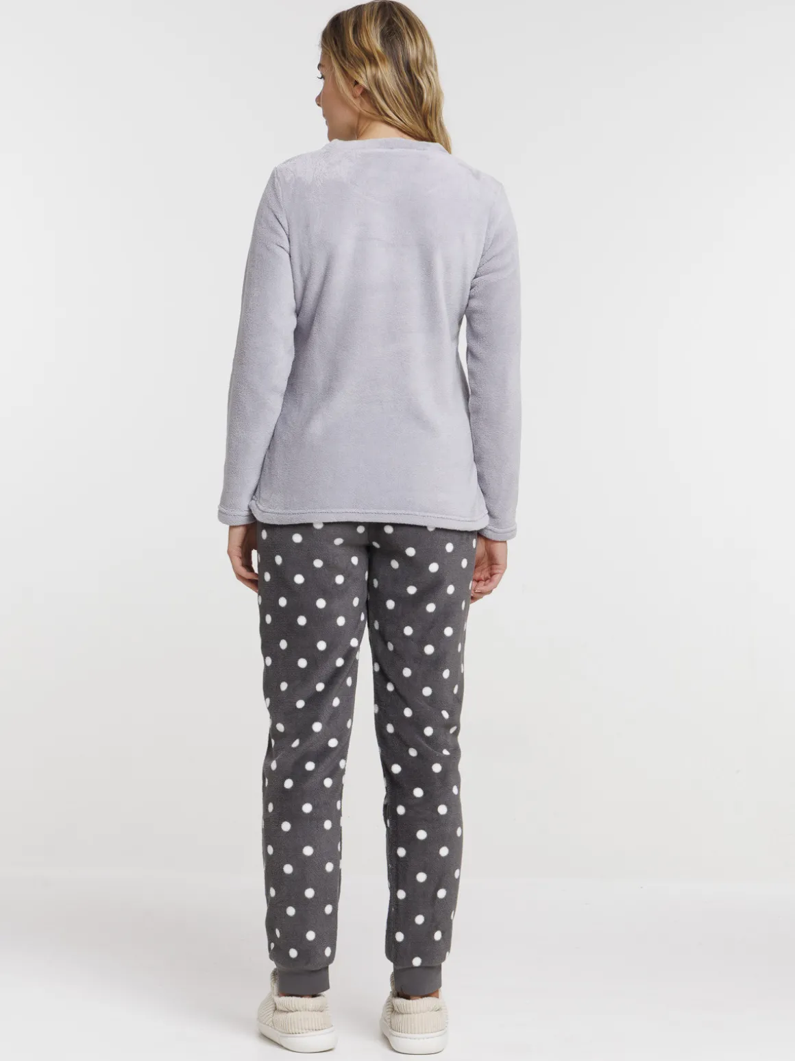 Pyjama polaire pingouin femme