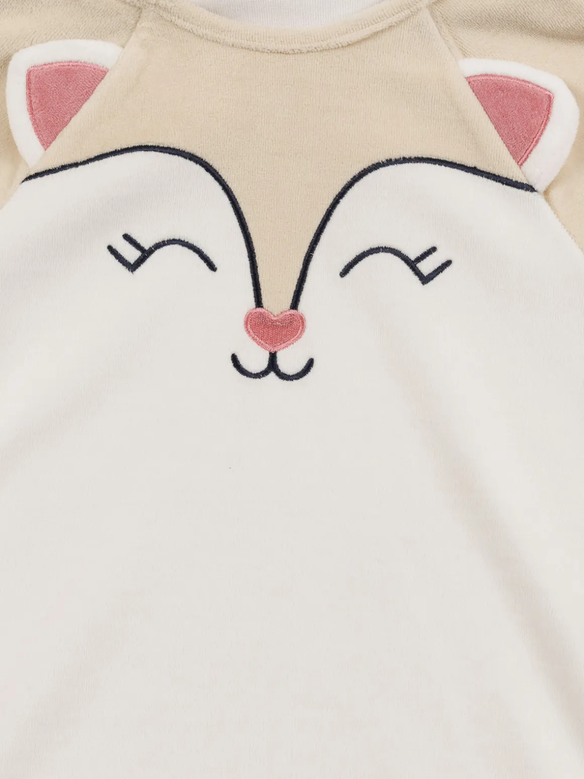 Pyjama velours renard fille (3-12A)