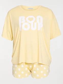 Pyjashort bonjour grande taille femme