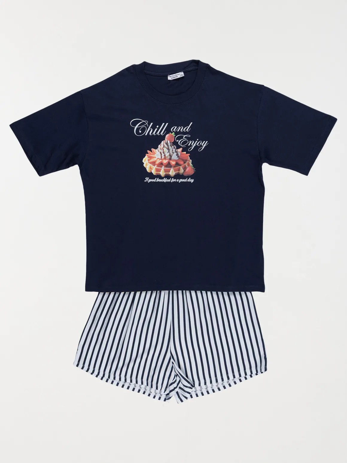 Pyjashort breakfast fille (XXS-M)