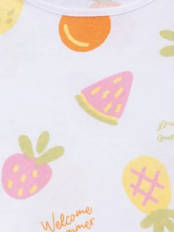 Pyjashort fruits fille (3-12A)