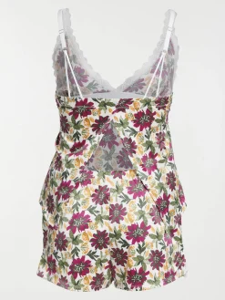 Pyjashort imprimé grande taille femme