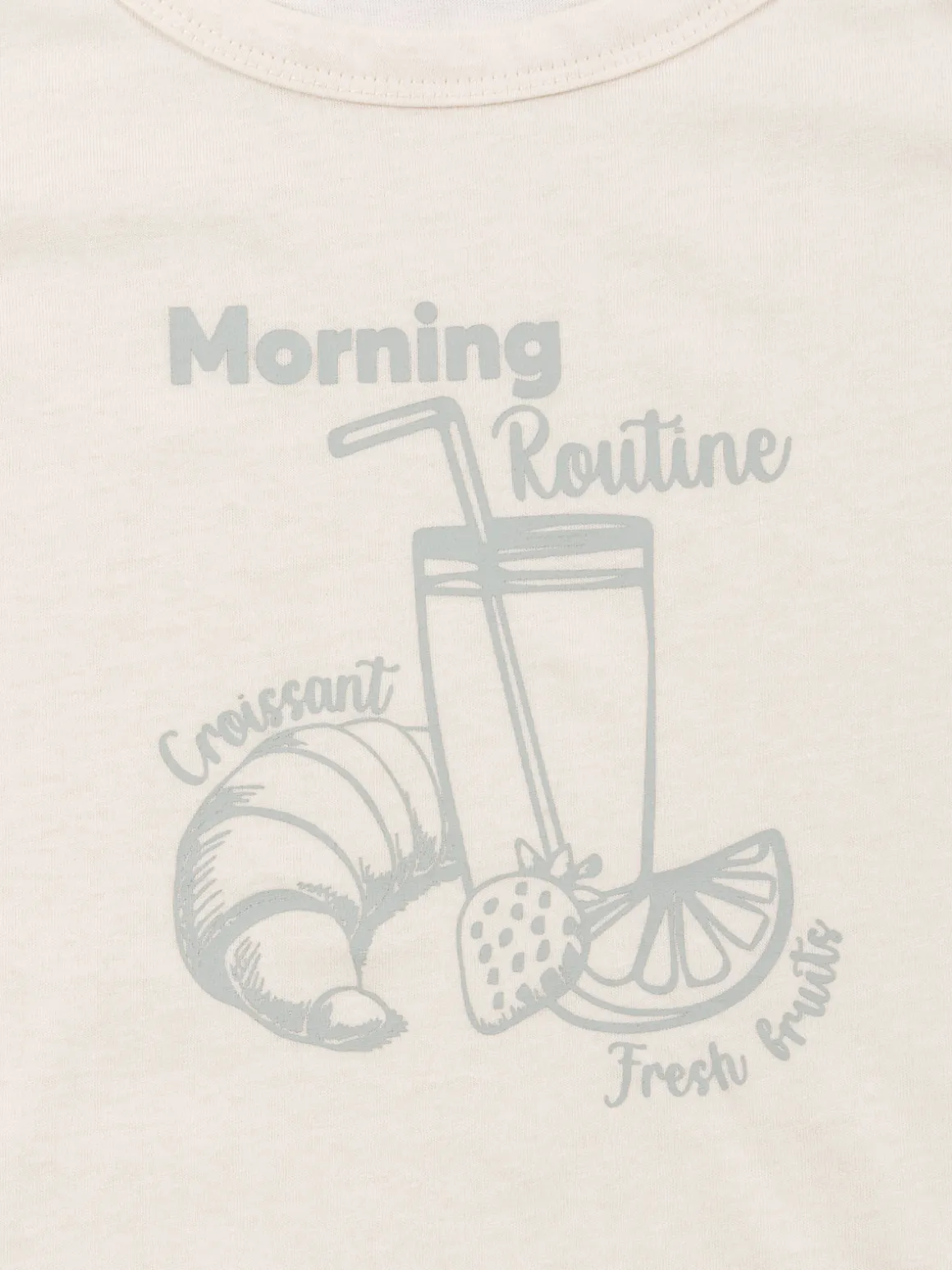 Pyjashort petit déjeuner fille (XXS-M)