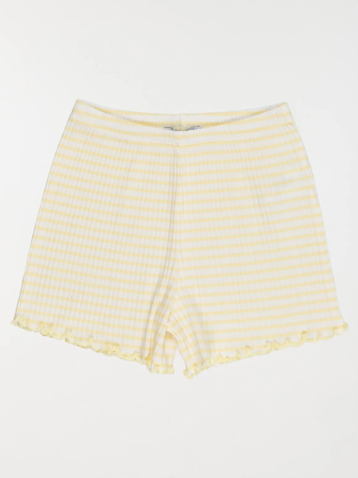 Pyjashort rayé et coeur fille (3-12A)