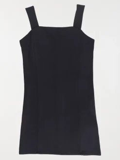 Robe à bretelles noire fille (XXS-M)