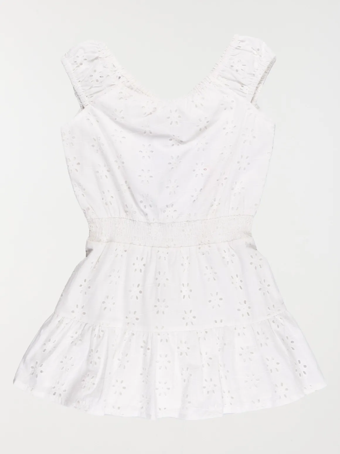 Robe broderie anglaise fille (XXS-M)