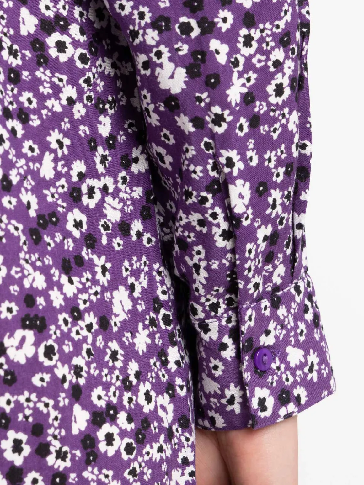Robe chemise imprimée fleurie femme