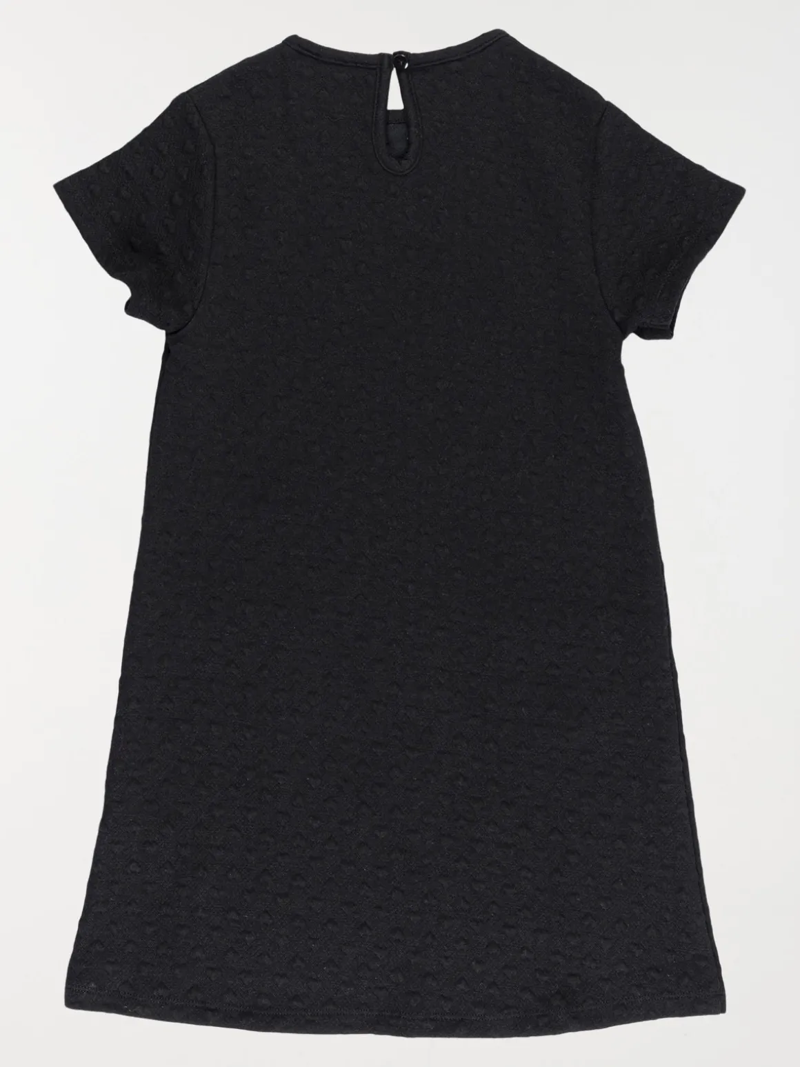 Robe coeurs en relief fille (3-12A)