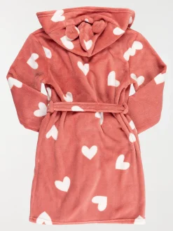 Robe de chambre coeur fille (3-12A)