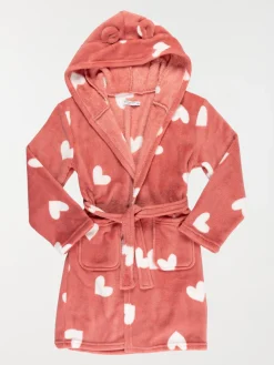 Robe de chambre coeur fille (3-12A)