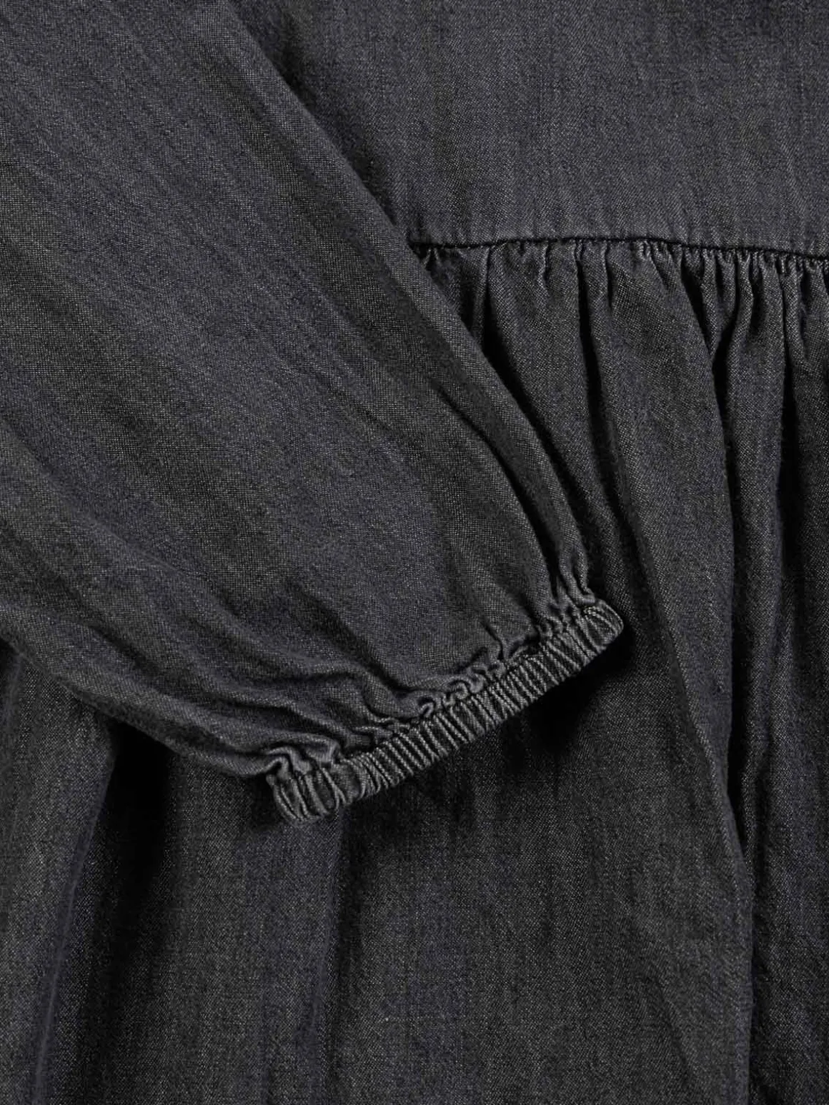 Robe en jean noire fille (3-12A)