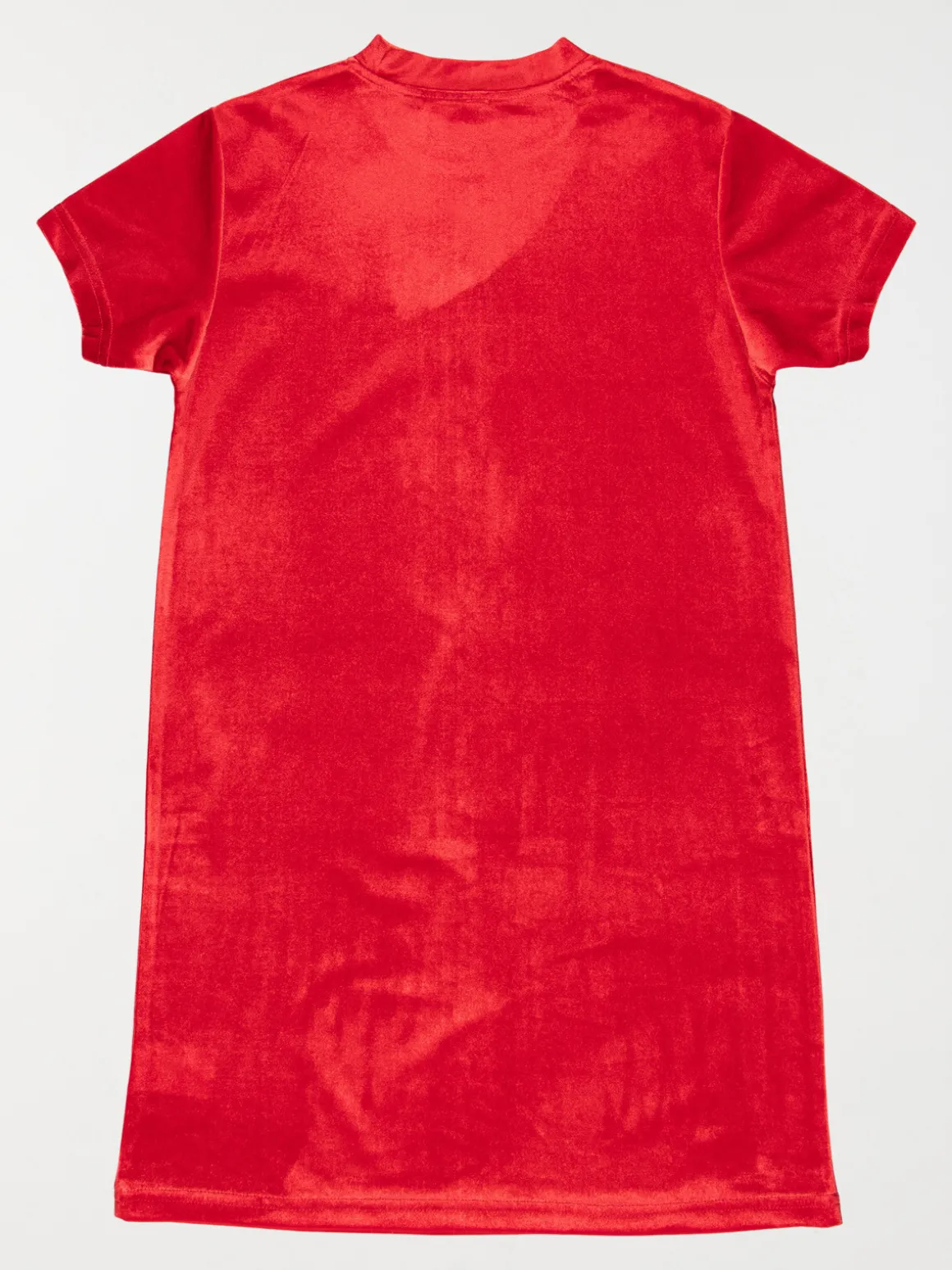 Robe en velours rouge fille (10-16A)