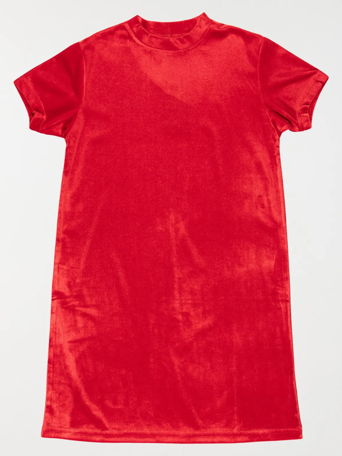 Robe en velours rouge fille (10-16A)