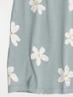 Robe fleurie sans manches fille (3-12A)