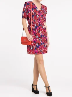Robe imprimée fleuri femme