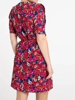 Robe imprimée fleuri femme