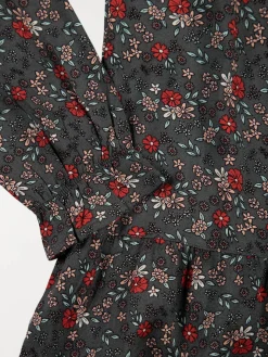 Robe imprimée fleurie fille (10-16A)