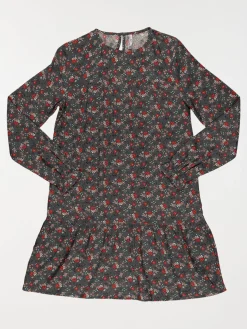 Robe imprimée fleurie fille (10-16A)