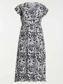 Robe longue grande taille femme
