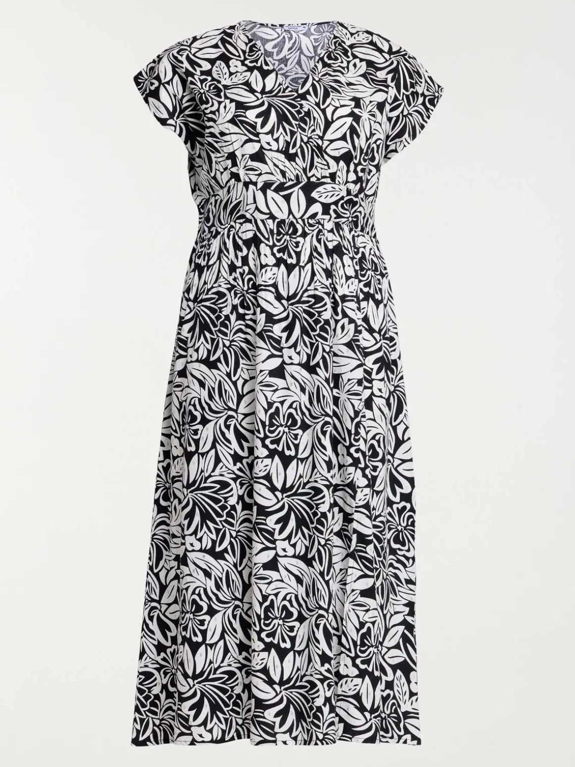 Robe longue grande taille femme