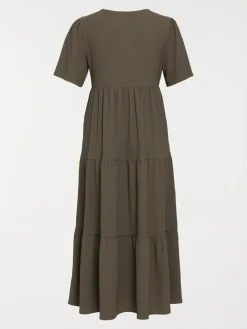 Robe longue grande taille femme