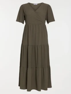 Robe longue grande taille femme