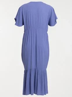 Robe longue grande taille femme