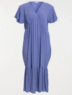 Robe longue grande taille femme