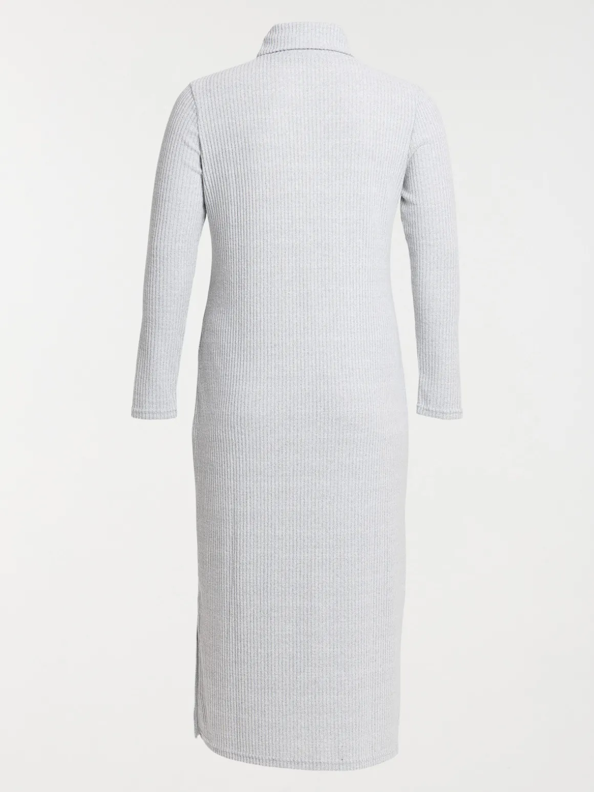 Robe longue maille grande taille femme