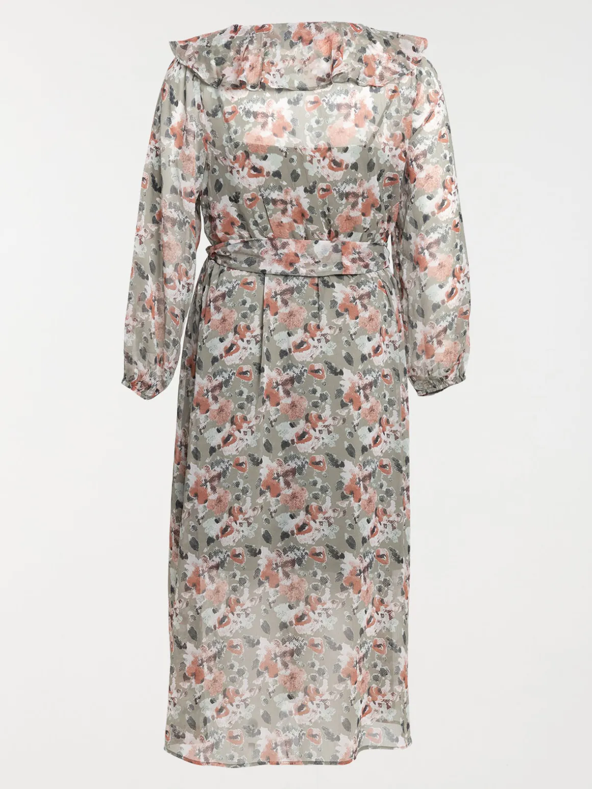 Robe longues fleurie grande taille femme