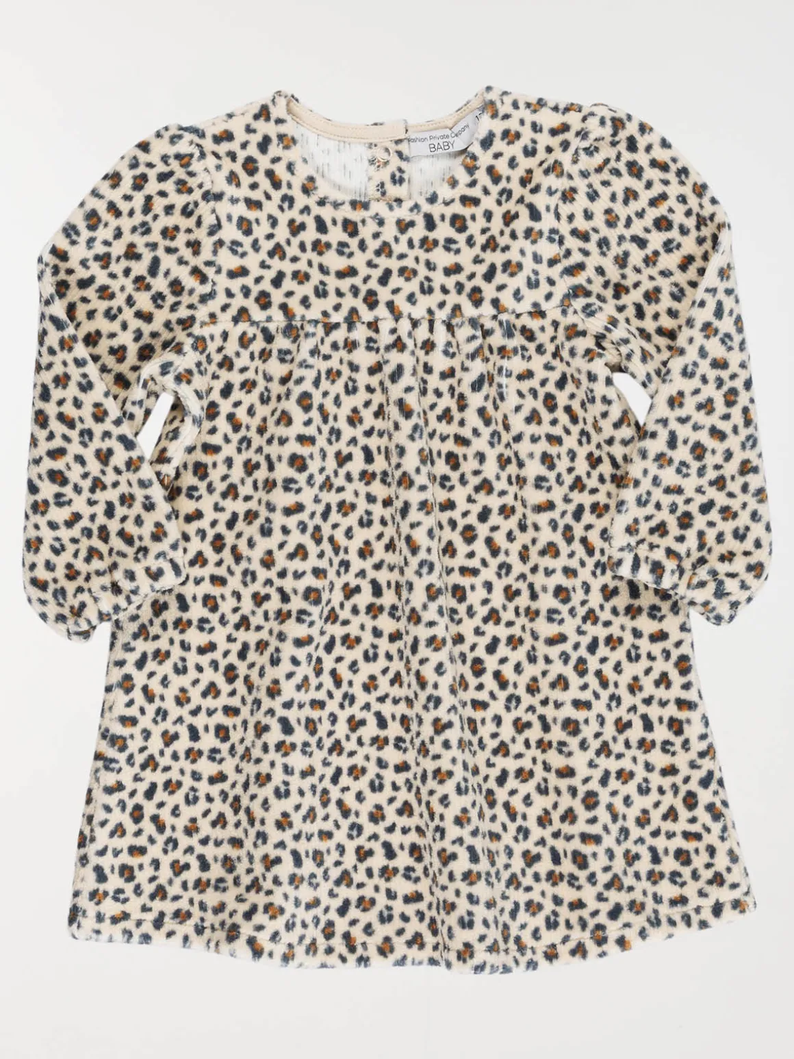 Robe léopard fille (3-36M)