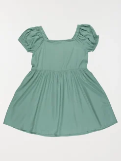 Robe manches bouffantes fille (10-16 A)