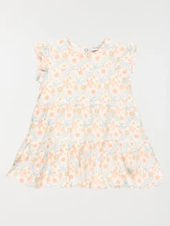 Robe motif floral fille (3-36M)