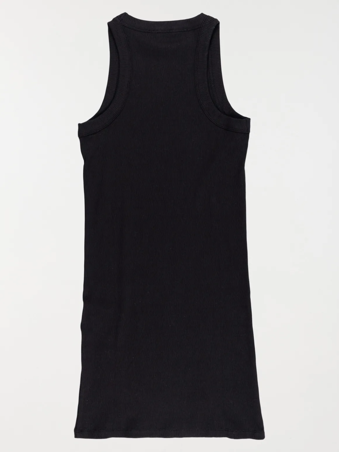 Robe noire côtelée fille (XXS-M)