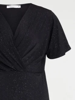 Robe paillette grande taille femme