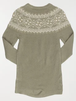 Robe pull jacquard fille (3-12A)