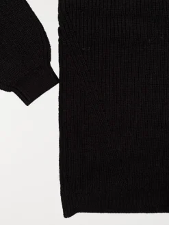 Robe pull noir fille (XXS-M)