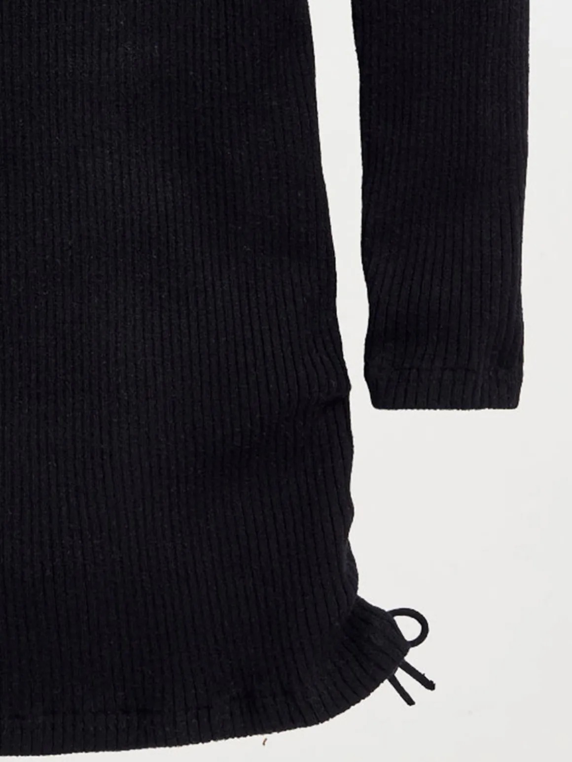 Robe pull noir fille (XXS-M)