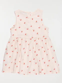 Robe sans manches cerises fille (3-36M)