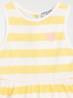 Robe sans manches rayée fille (3-36M)