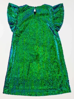 Robe sequins réversibles fille (XXS-M)