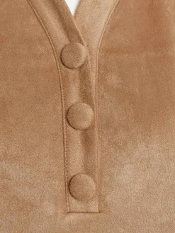 Robe suédine femme grande taille