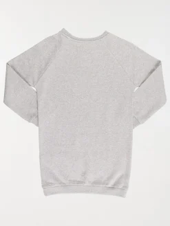 Robe sweat gris chiné fille (3-12A)