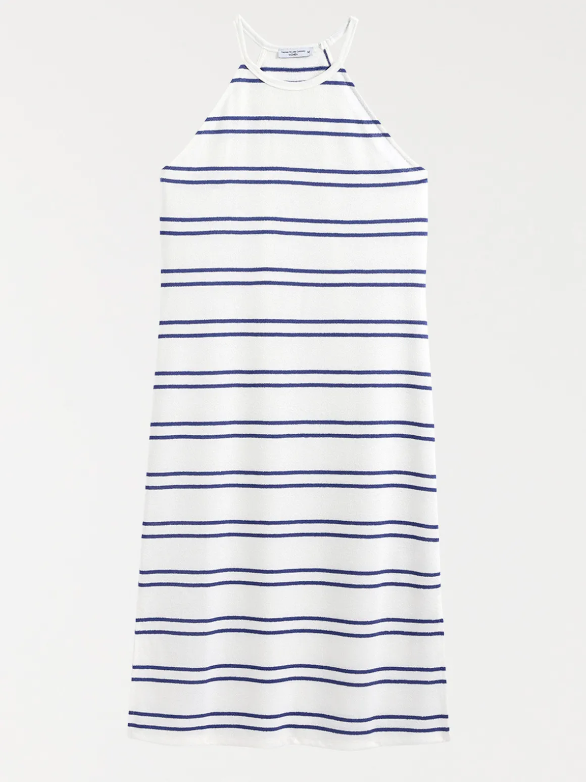 Robe tricot rayée femme