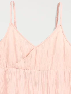 Robe unie à bretelles fille (XXS-M)